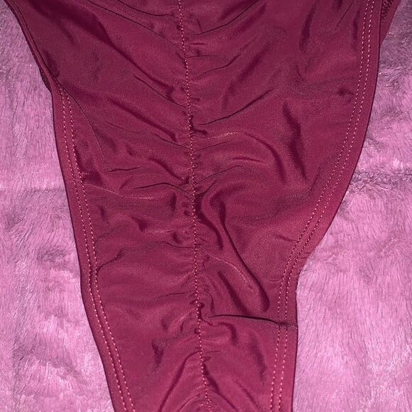 Burgundy Two Piece Swimwear - Picture 6 of 6